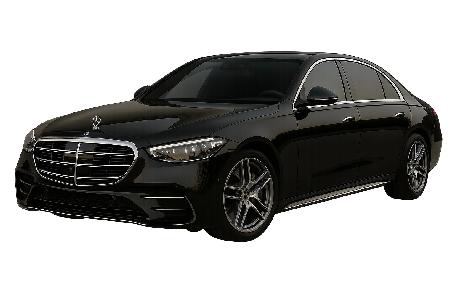 Mercedes S-Class luxury chauffeur car for VIP transfers in Barcelona by blinktransfers