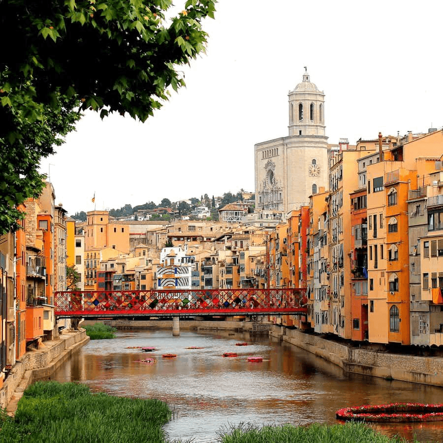 Girona historic center on a private Costa Brava tour by blinktransfers