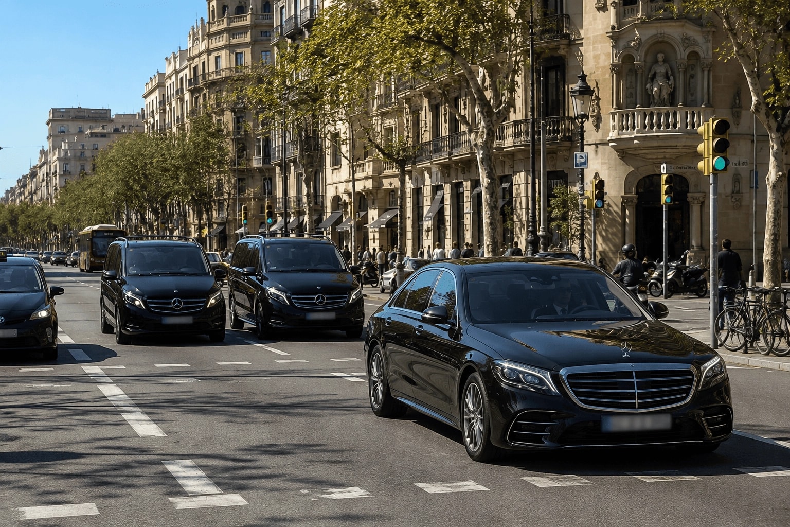 3 clases junto por bcn