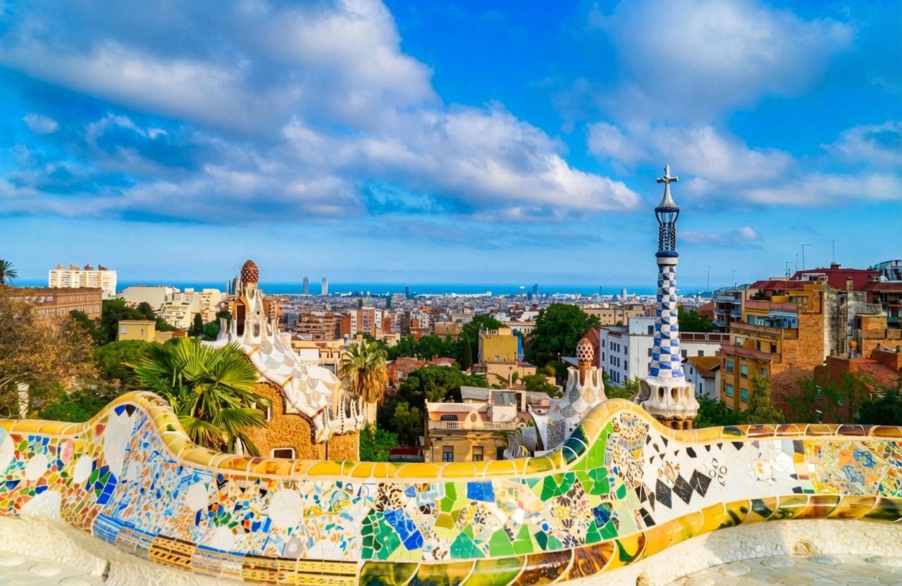 Barcelona Park Guell private tour transfer chauffeur service luxury Barcelona